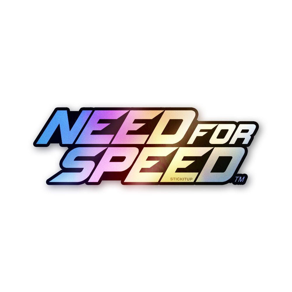 Built For Speed Holographic Stickers - Holographic stickers | STICK IT UP