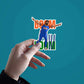 Bumrah Sticker waterproof vinyl decal for laptop, bike, car & bottle