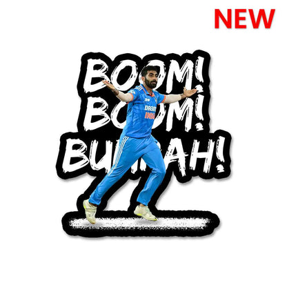 Bumrah Sticker waterproof vinyl decal for laptop, bike, car & bottle