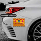 Buri Nazar Wale Tera Muh Kaala Bumper Sticker waterproof vinyl decal for laptop, bike, car & bottle