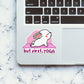 But First Yoga Sticker waterproof vinyl decal for laptop, bike, car & bottle
