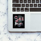 Buu Fitness Sticker waterproof vinyl decal for laptop, bike, car & bottle