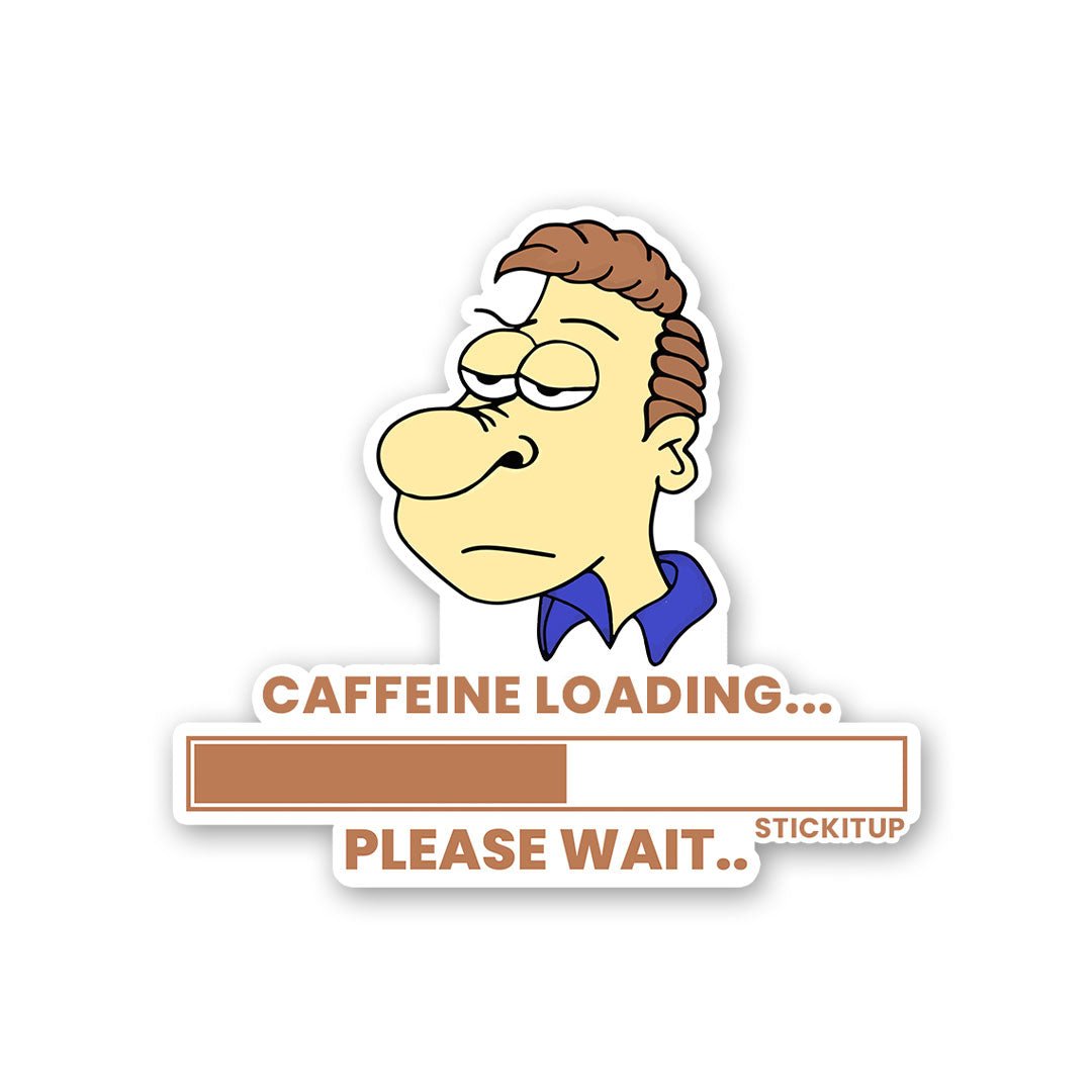 Caffeine loading Sticker - Stickers | STICK IT UP
