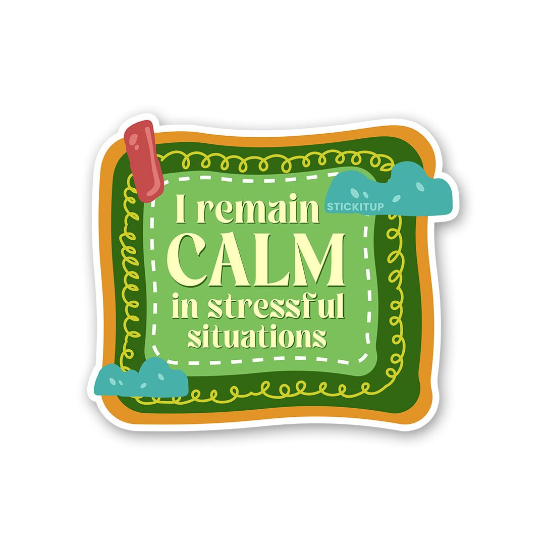 Calm Sticker - Stickers | STICK IT UP