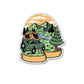 Camp For Peace Sticker waterproof vinyl decal for laptop, bike, car & bottle