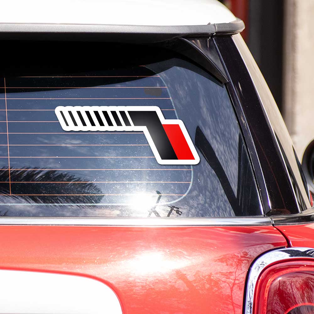 Car Stripes Bumper Sticker - STICK IT UP