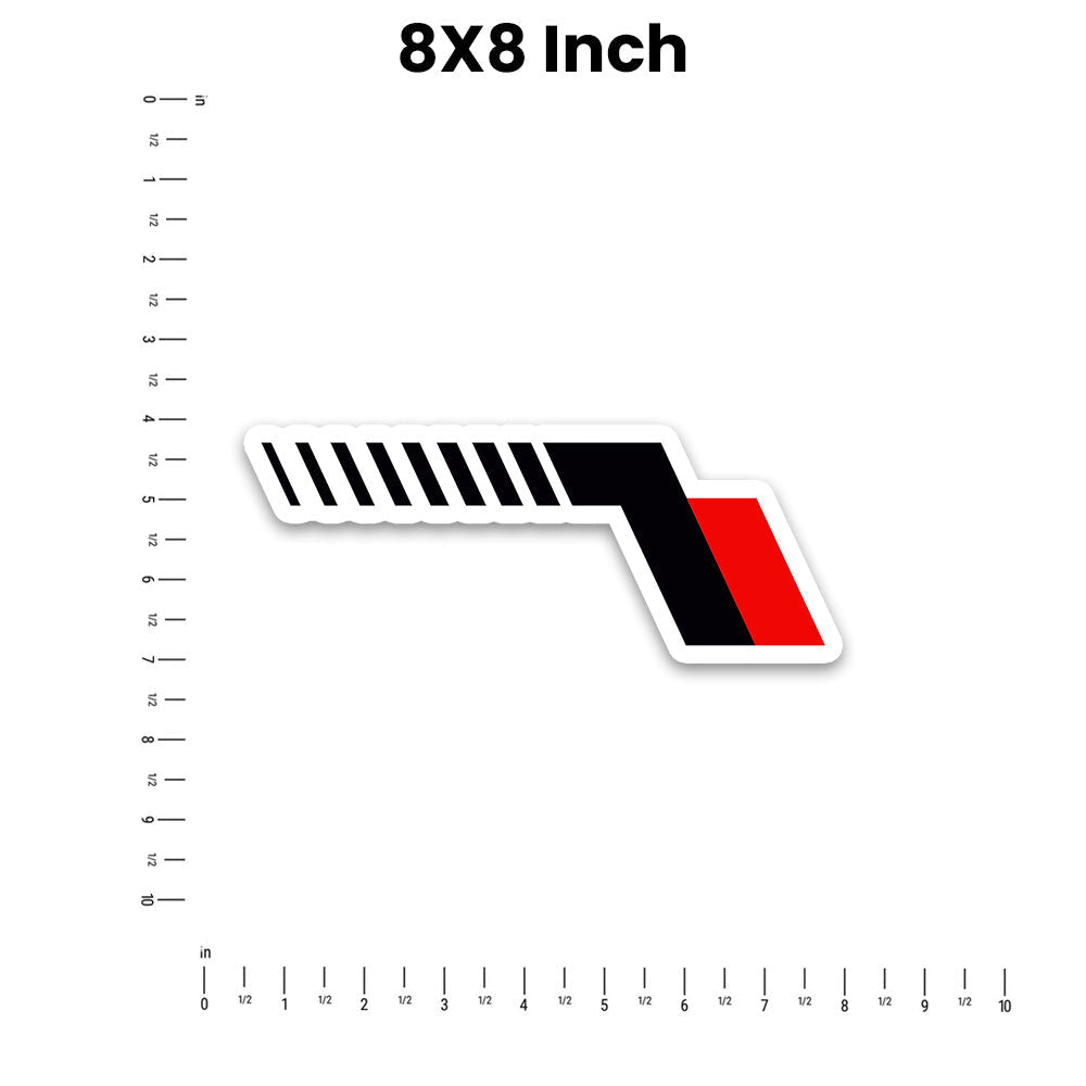 Car Stripes Bumper Sticker - STICK IT UP