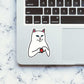 Cat Lover Sticker waterproof vinyl decal for laptop, bike, car & bottle
