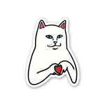 Cat Lover Sticker waterproof vinyl decal for laptop, bike, car & bottle