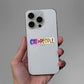 Cat.Pelople Holographic Sticker waterproof vinyl decal for laptop, bike, car & bottle