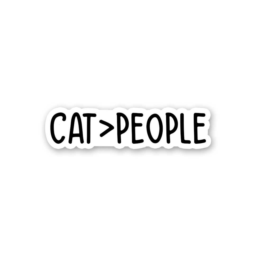 Cat.Pelople Sticker - Stickers | STICK IT UP