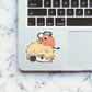Chainsaw Man Chibi Sticker waterproof vinyl decal for laptop, bike, car & bottle