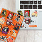 Chainsaw Man Mini Sticker Sheet waterproof vinyl decal for laptop, bike, car & bottle