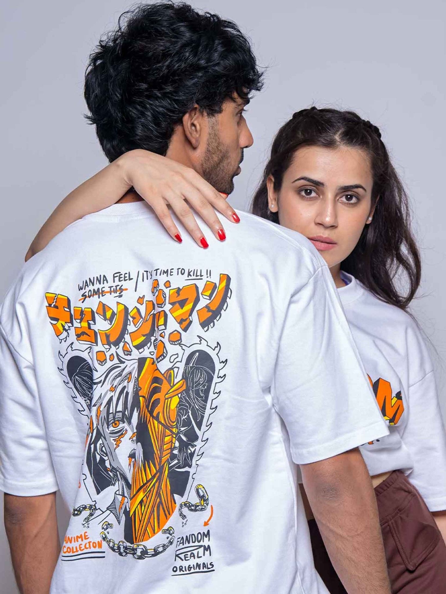 CHAINSAW MAN T - SHIRT waterproof vinyl decal for laptop, bike, car & bottle