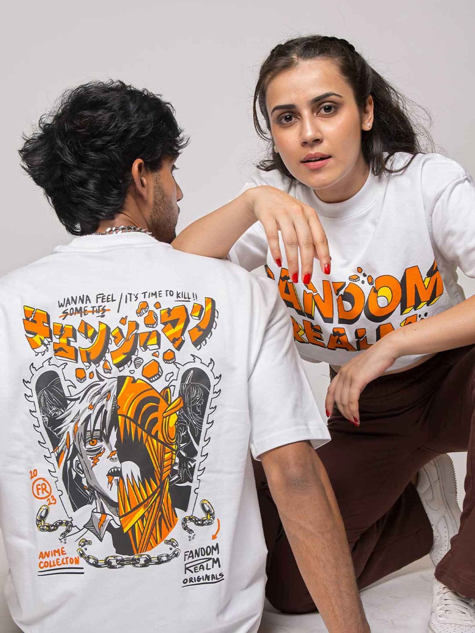 CHAINSAW MAN T - SHIRT waterproof vinyl decal for laptop, bike, car & bottle