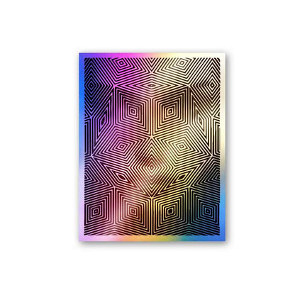 Chaos Holographic Stickers waterproof vinyl decal for laptop, bike, car & bottle