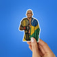 CHARLES OLIVEIRA Sticker waterproof vinyl decal for laptop, bike, car & bottle