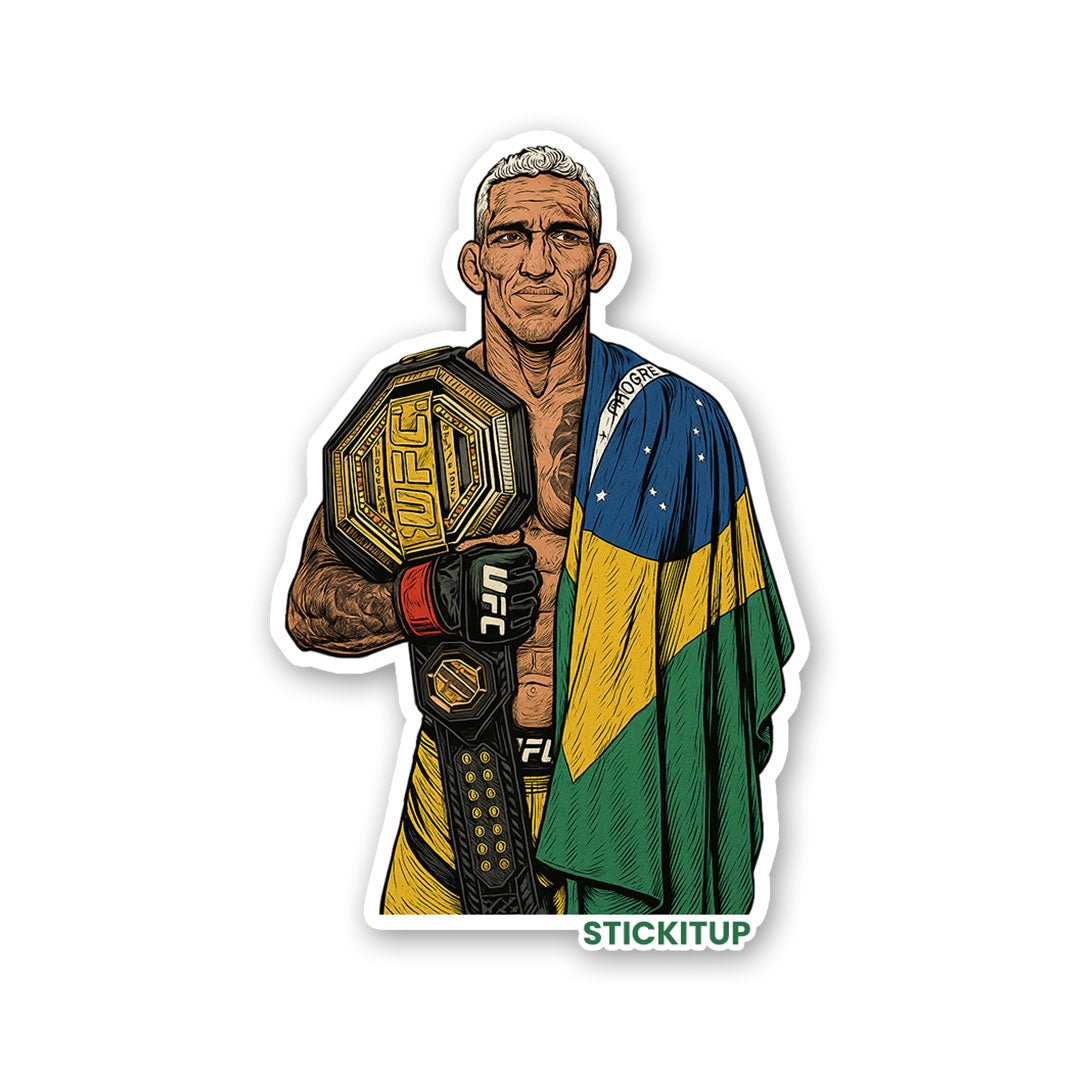 CHARLES OLIVEIRA Sticker - Stickers | STICK IT UP