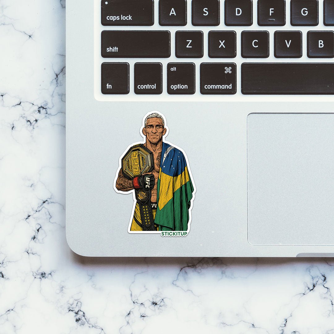 CHARLES OLIVEIRA Sticker waterproof vinyl decal for laptop, bike, car & bottle
