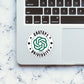 Chatgpt University Sticker waterproof vinyl decal for laptop, bike, car & bottle