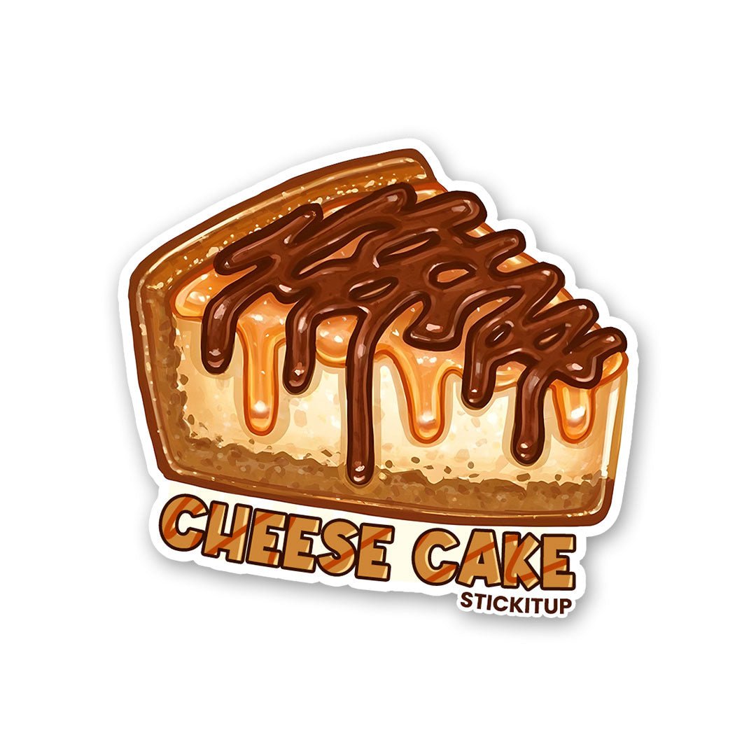 CHEESE CAKE Sticker - Stickers | STICK IT UP