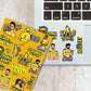 Chennai Mini Sticker Sheet waterproof vinyl decal for laptop, bike, car & bottle