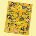 Chennai Mini Sticker Sheet waterproof vinyl decal for laptop, bike, car & bottle