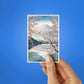 Cherry Blossom Sticker waterproof vinyl decal for laptop, bike, car & bottle