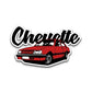 Chevette Bumper Sticker waterproof vinyl decal for laptop, bike, car & bottle