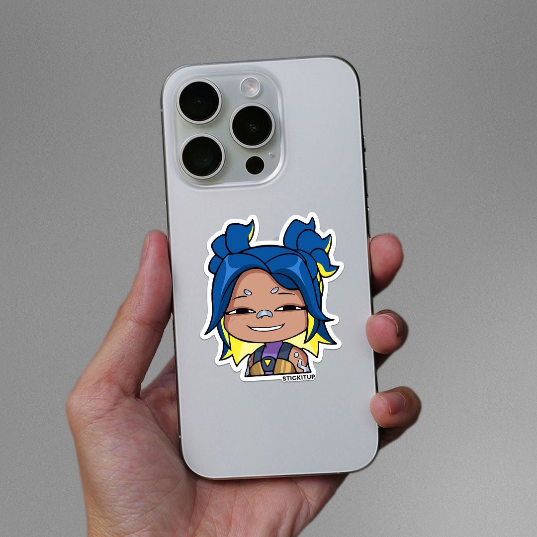 CHIBI ASTRA Sticker waterproof vinyl decal for laptop, bike, car & bottle
