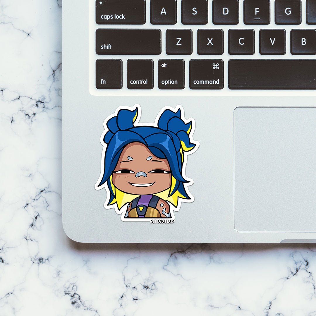 CHIBI ASTRA Sticker waterproof vinyl decal for laptop, bike, car & bottle