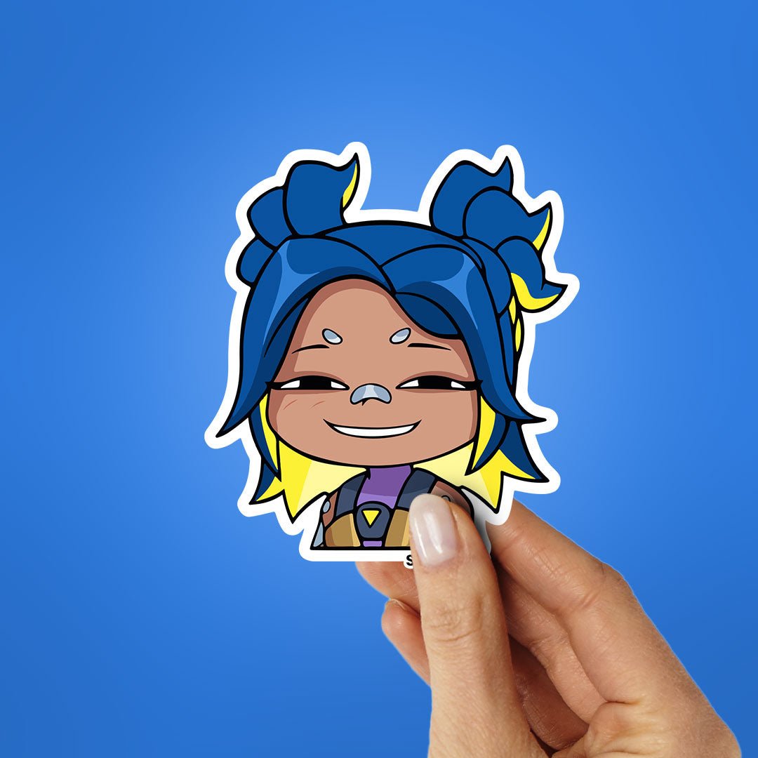 CHIBI ASTRA Sticker waterproof vinyl decal for laptop, bike, car & bottle