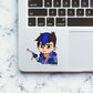 CHIBI PHOENIX Sticker waterproof vinyl decal for laptop, bike, car & bottle
