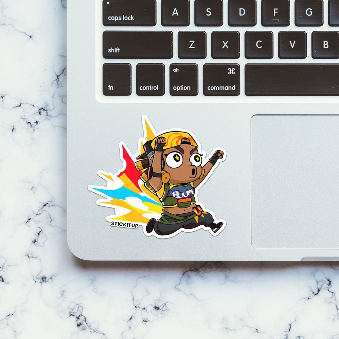 CHIBI RAZE 0.1 Sticker waterproof vinyl decal for laptop, bike, car & bottle