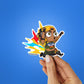 CHIBI RAZE 0.1 Sticker waterproof vinyl decal for laptop, bike, car & bottle
