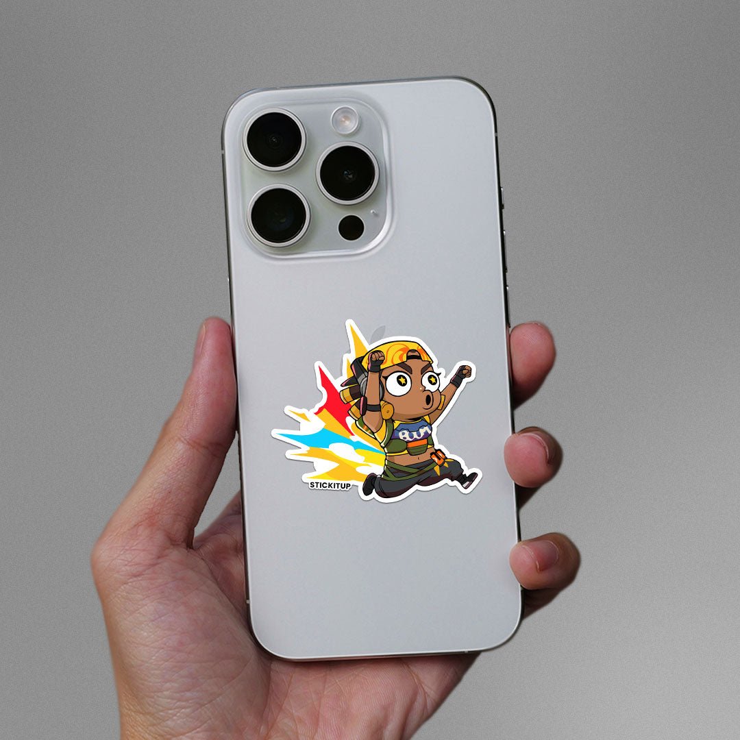 CHIBI RAZE 0.1 Sticker waterproof vinyl decal for laptop, bike, car & bottle