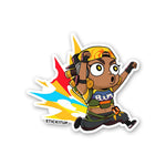 CHIBI RAZE 0.1 Sticker waterproof vinyl decal for laptop, bike, car & bottle