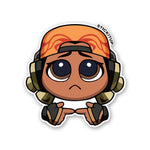 CHIBI RAZE Sticker waterproof vinyl decal for laptop, bike, car & bottle