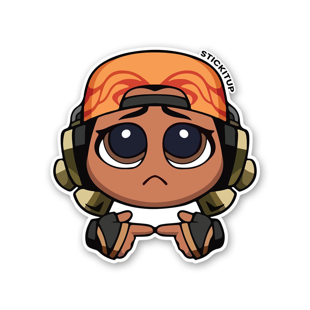 CHIBI RAZE Sticker waterproof vinyl decal for laptop, bike, car & bottle