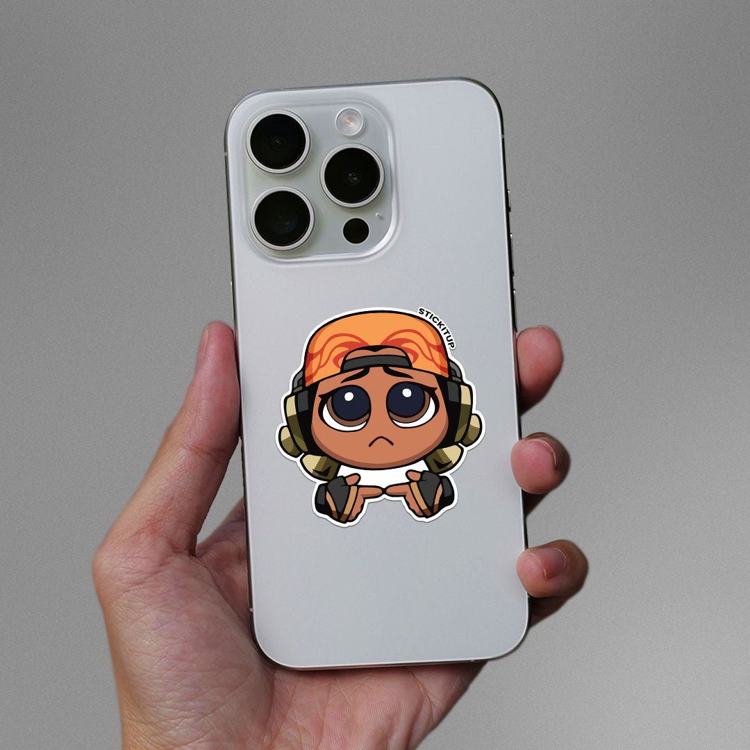 CHIBI RAZE Sticker waterproof vinyl decal for laptop, bike, car & bottle