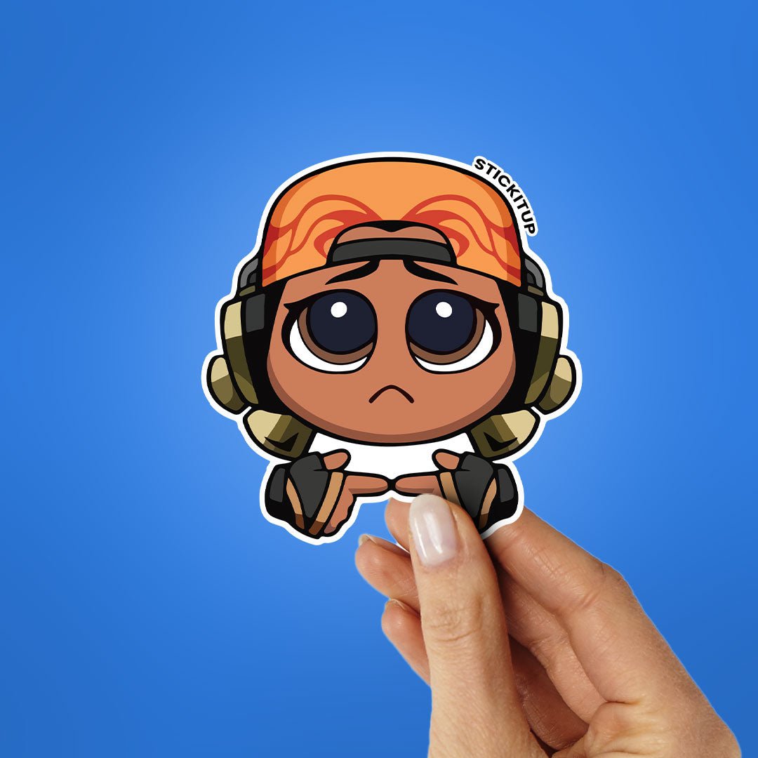 CHIBI RAZE Sticker waterproof vinyl decal for laptop, bike, car & bottle
