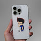 Chibi Soccer Boy Glitter Sticker - Glitter Stickers | STICK IT UP