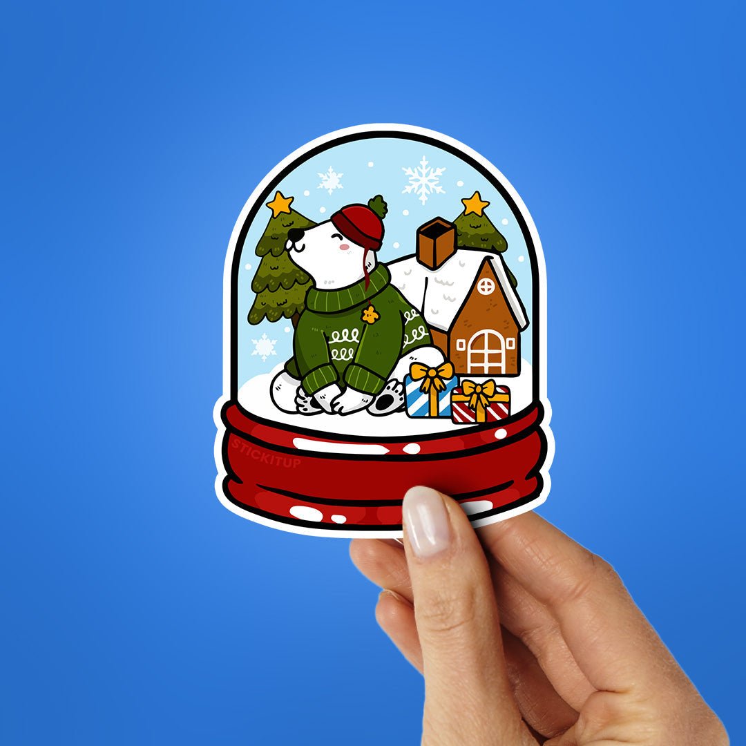 Chri Sticker waterproof vinyl decal for laptop, bike, car & bottle