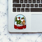 Chri Sticker waterproof vinyl decal for laptop, bike, car & bottle