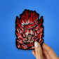 Clan killer Anime Glitter Sticker waterproof vinyl decal for laptop, bike, car & bottle