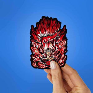 Clan Killer Ninja Anime Sticker waterproof vinyl decal for laptop, bike, car & bottle