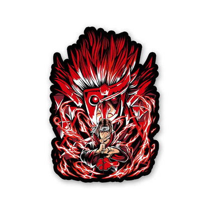 Clan Killer Ninja Anime Sticker waterproof vinyl decal for laptop, bike, car & bottle