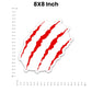 Claw Bumper Sticker waterproof vinyl decal for laptop, bike, car & bottle