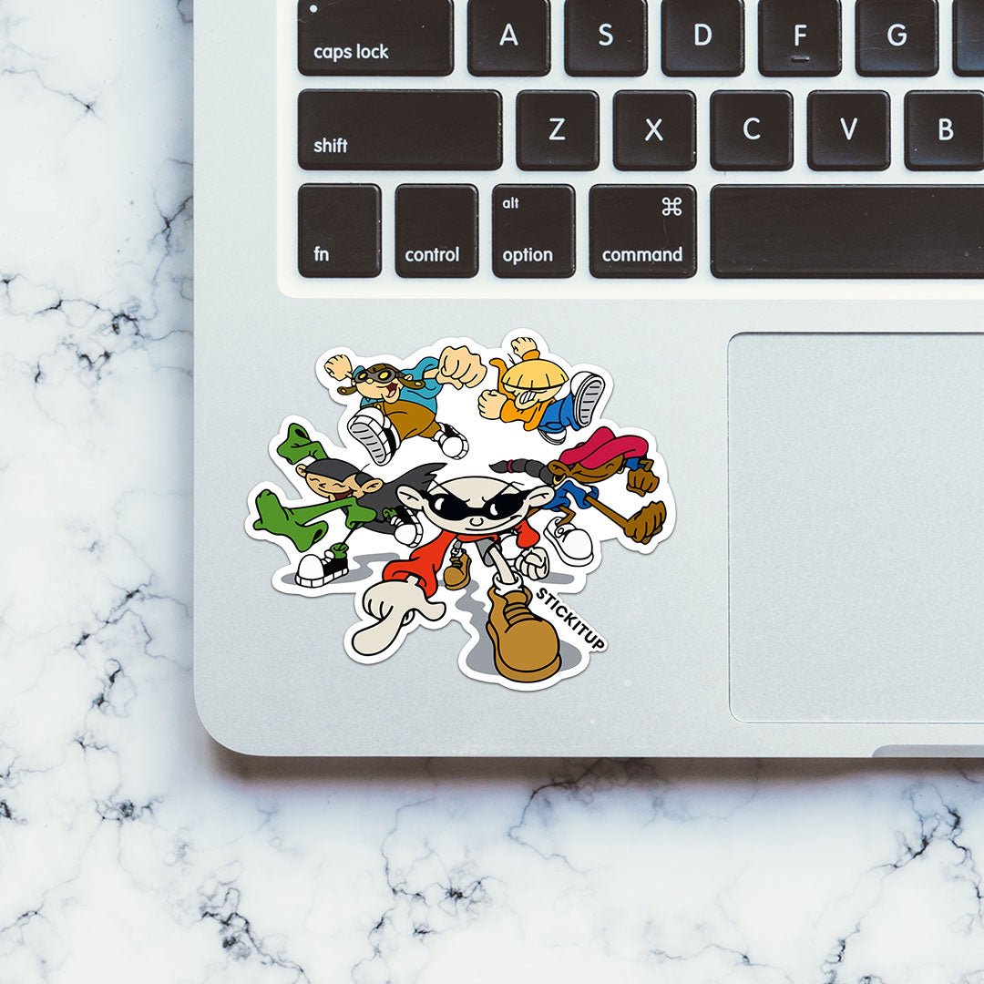 Codename Kids 5 Sticker waterproof vinyl decal for laptop, bike, car & bottle