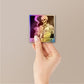 Coffee O'Clock Skull Holographic Stickers